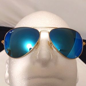 Ray-Ban Aviator Flash Blue Mirror